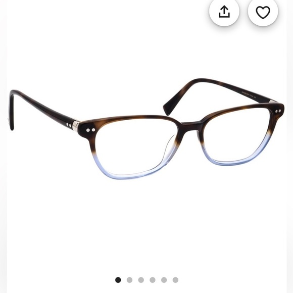 Seraphin Eyeglasses Azalea/8967 Tortoise/Blue Square Japan 53[]16 145 Handmade - Picture 1 of 15